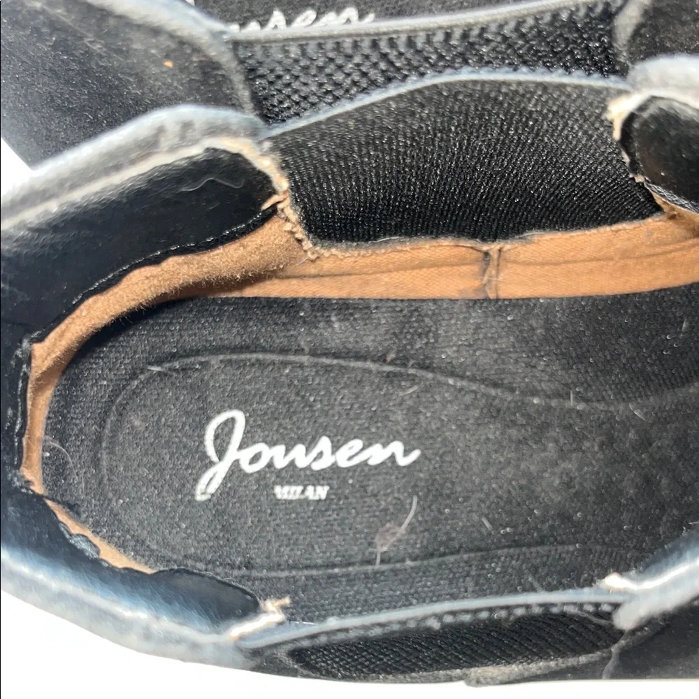 Jansen Milan‎ Black Suede Chelsea Boots Mens Size 13
